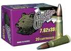 7.62X39mm 125 Grain Soft Point 20 Rounds BEAR Ammunition